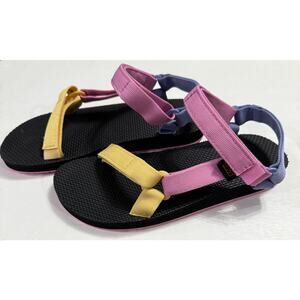 TEVA Kids US sz 5 Original Universal Sandal Rosebloom PinkYellowPurple #1116656C